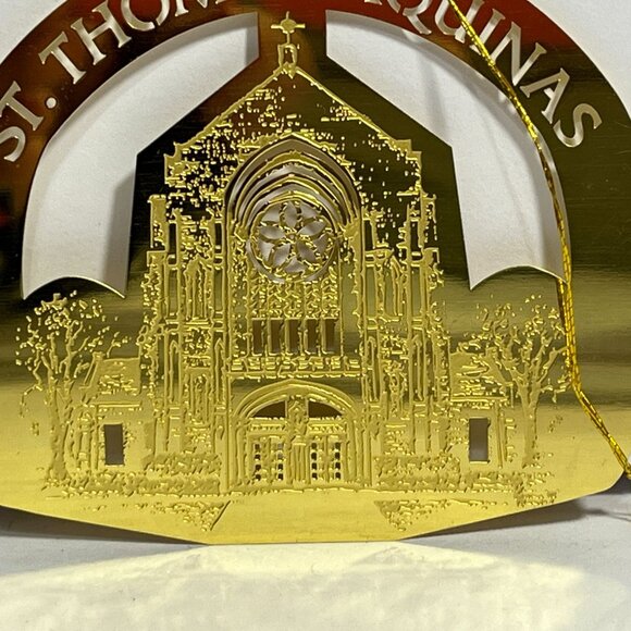 St Thomas Aquinas Catholic Church Dallas Texas Christmas Ornament - Picture 2 of 4